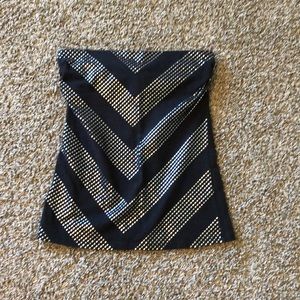 Express black tube top